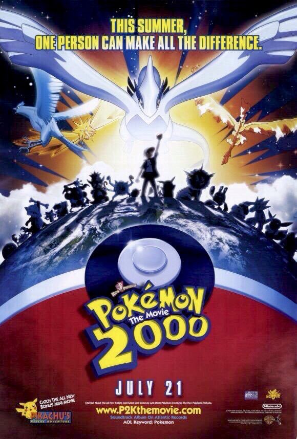 FilmNewsNos's tweet photo. 🎬MOVIE HISTORY: 23 years ago today, July 21, 2000, the movie ‘Pokémon: The Movie 2000’ opened in US theaters!
#Pokemon #VeronicaTaylor #IkueOtani @RachaelLillis #SatomiKorogi #TedLewis #EricStuart #MaddieBlaustein #KunihikoYuyama https://t.co/tdiP2HWi31