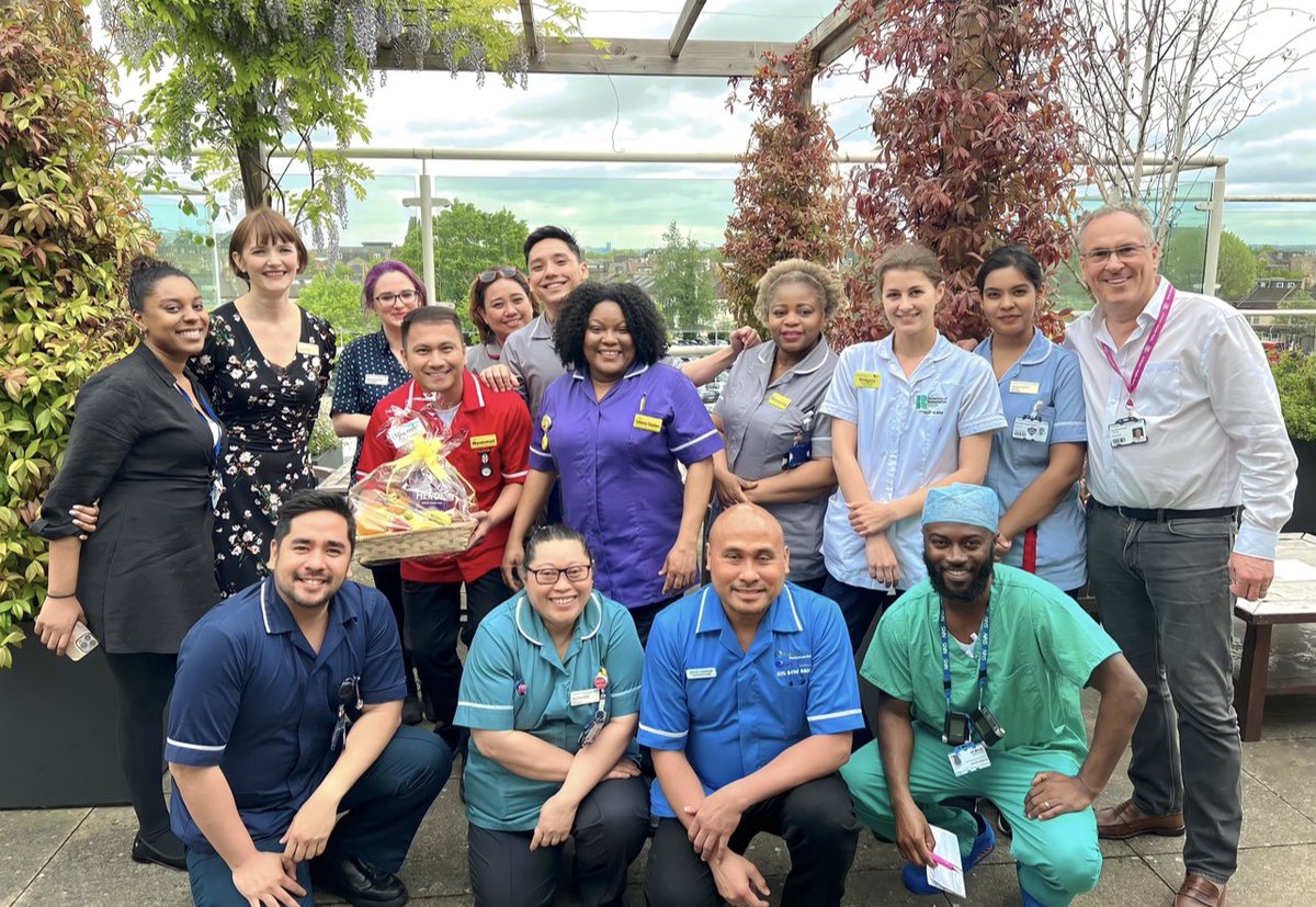 PengsonRommel's tweet photo. MCKISSOCK WARD made it to PLATINUM! 🏅🏅🏅

As this is our third consecutive GOLD, we now hold a PLATINUM ACCREDITATION title. 
 
At the moment, we are the only ward that has got this highest accreditation level in our hospital. @StGeorgesTrust @STGNeurosurgery #McKissockWard https://t.co/I95xGWo3mq