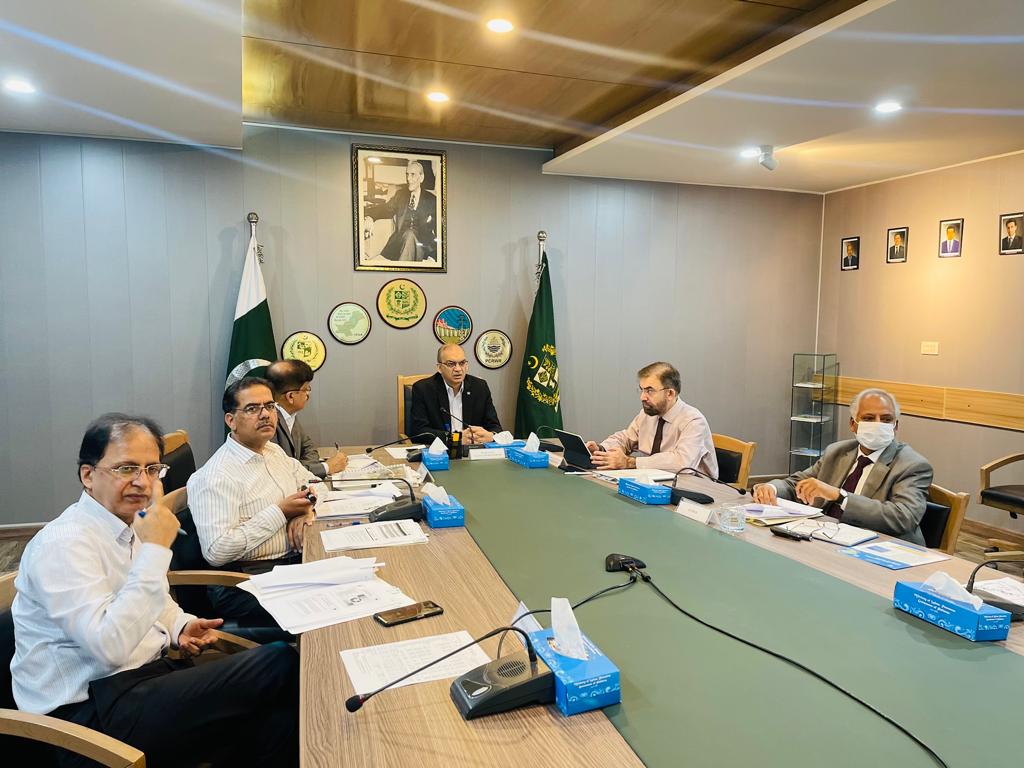 Secretary MoWR chaired the meeting to review the Implementation Framework for the National Water Policy on 19-07-23. Joint Secretary (Water), Chairman FFC, Chairman PCRWR and relevant officers from these organizations participated.