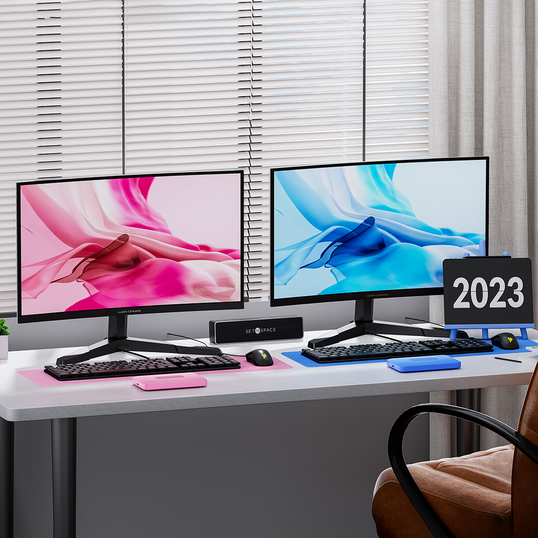 SetMspace's tweet image. Welcoming summer with a clean desk setup🌷   Hard Drive case with 6Gbps is available now at a discounted price - link in bio!
   ]#SetMspace #USBPort #deviceConnectivity #Enhancedproductivity #workproductivity #desktop #workplace #matching #datastorage #datatransfer #setup