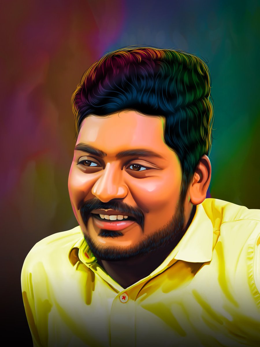 vjartofficial's tweet photo. WhatsApp : 9585152267📱
🙋Art By @vj_digital_arts
Happy Customer ✨ @call_me_dhanush_black_love_03
-----------------------------------------------
#painting_art #paint #painting🎨 #paintings #paintingoftheday #digitalsketch #digitalpainting🎨 #digitalpaintingtutorial https://t.co/gRJErMDspq