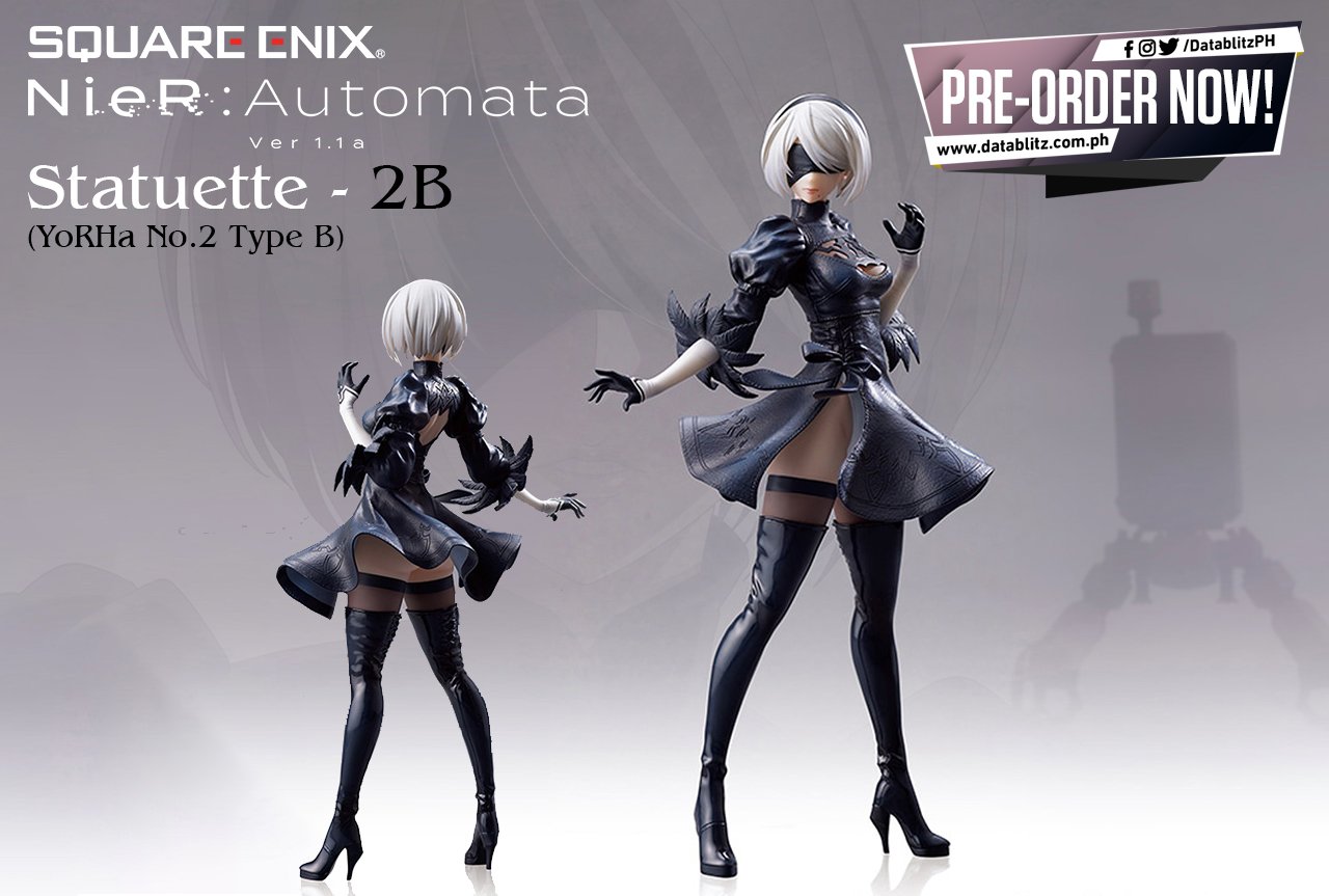 NIER:AUTOMATA VER.1.1A STATUETTE - 2B (YORHA NO. 2 TYPE B)