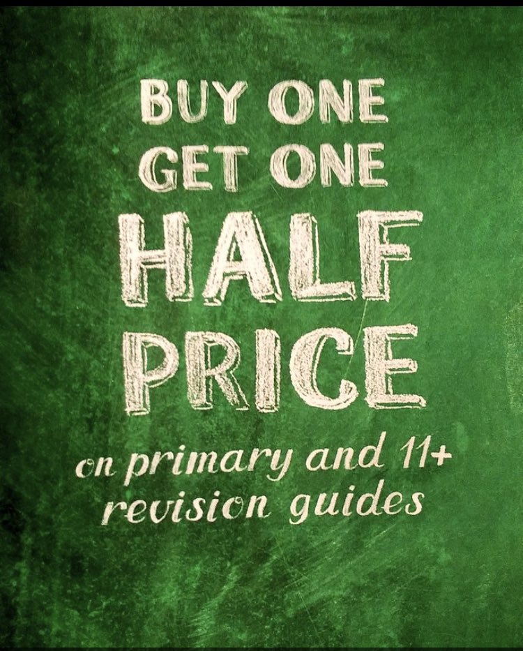 waterstonesgy's tweet image. The Waterstones Buy One Get One Half Price offer on  primary study guides is back📚(sorry kids, I know you just broke up for #SummerHolidays - we have lots of fun stuff too ) 📚💕✨@waterstonesgy #studyguides