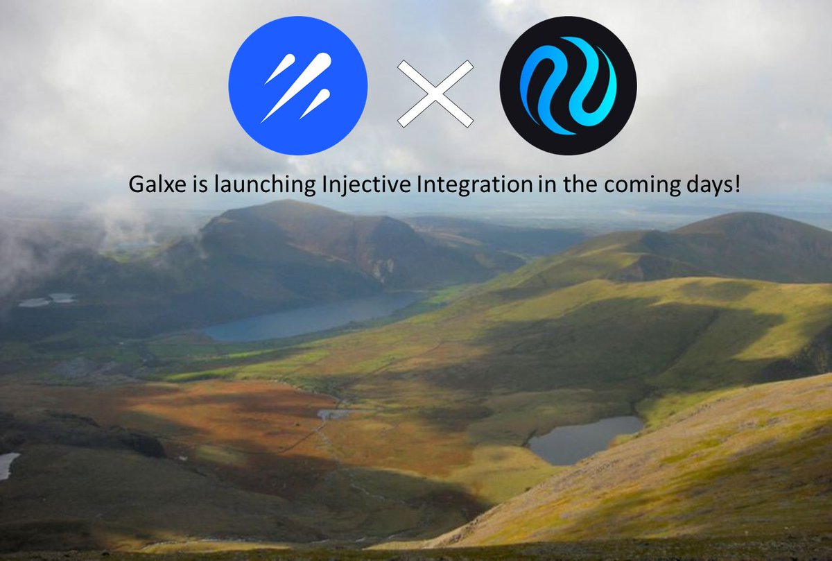 injectiveph's tweet photo. Kamusta Ninjas!

Ang @Galxe na siyang nangungunang platform para sa community building na may millions of users ay maglulunsad ng native Injective L1 integration sa mga susunod na araw. Abangan!

#Injective #INJ #Galxe https://t.co/wqRr1CDPLt
