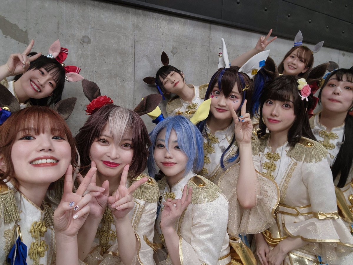 一度の画角に入る人数が多くてみんなに手が長いって褒められた2日間