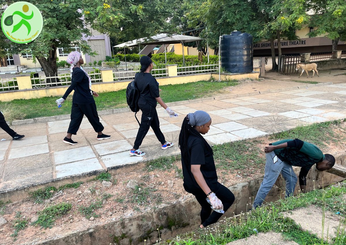 Plogging Nigeria, ABU tweet media