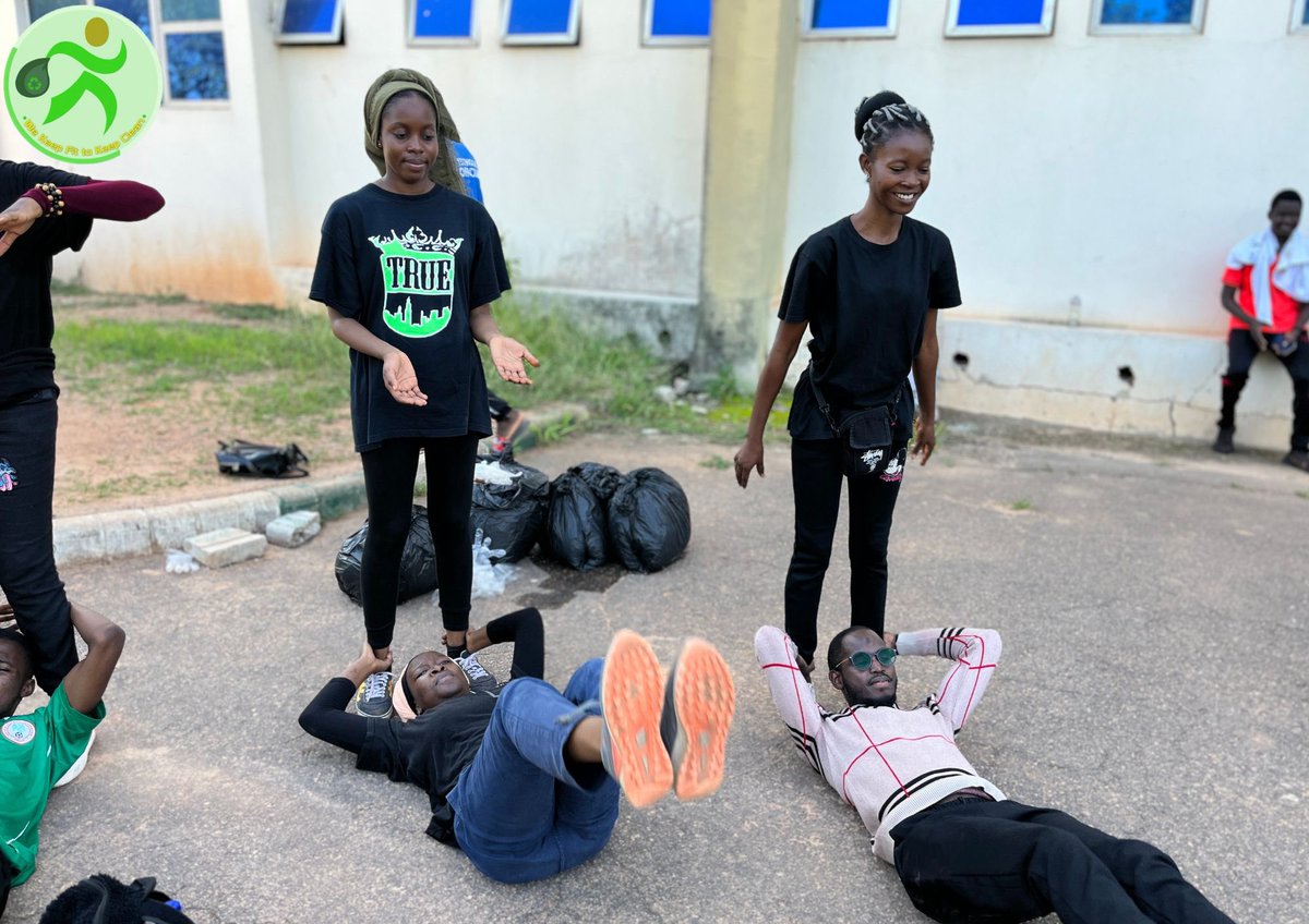 Plogging Nigeria, ABU tweet media