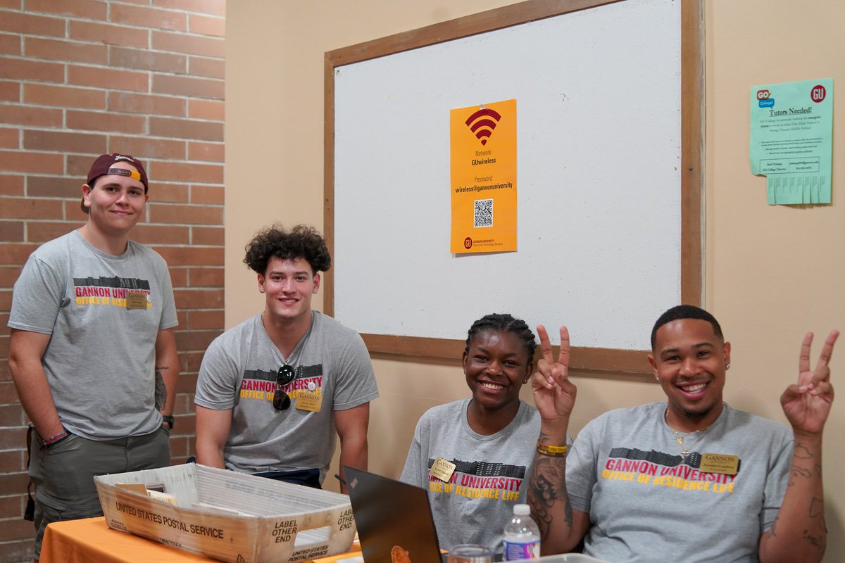 With less than a month until new student move-in day, find everything you need from the Accepted Student To-Do List to info on Welcome Week and Gannon 101 right here: gannon.edu/accepted.