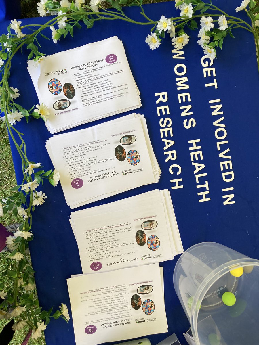 Caroline Gillett (@cdtgillett) on Twitter photo We are set up ready for the doors to open <a href="/BirminghamMela/">Birmingham Mela</a>! Letβs hope the rain stops soon! βοΈπ¦οΈ#PPIE #PublicEngagement <a href="/BirminghamBRC/">NIHR Birmingham Biomedical Research Centre</a> <a href="/DHLNetwork/">Dame Hilda Lloyd Network</a> <a href="/DaisyPcos/">DAISy-PCOS</a> We are set up ready for the doors to open <a href="/BirminghamMela/">Birmingham Mela</a>! Letβs hope the rain stops soon! βοΈπ¦οΈ#PPIE #PublicEngagement <a href="/BirminghamBRC/">NIHR Birmingham Biomedical Research Centre</a> <a href="/DHLNetwork/">Dame Hilda Lloyd Network</a> <a href="/DaisyPcos/">DAISy-PCOS</a>