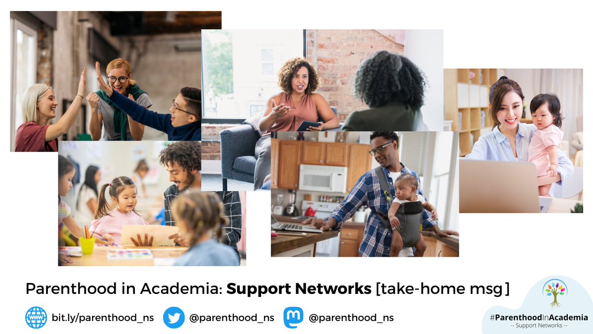 💡Take-home: #SupportNetworks are vital! Parent profs should rely on team members to maintain the research flow. Young scientists should empower reliance on colleagues & supervisors. #Academia should support parents w/ flexible work, leave, on-campus childcare & mentorship.
8/12