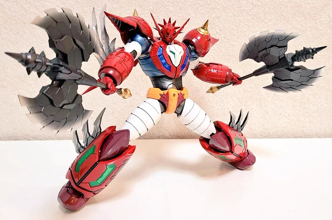 RIOBOT 真ゲッタードラゴン開封。 ゴツくてカッコいい この機体、ゲッターロボ大決戦の頃から大好きです。