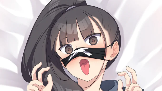 スケバンちゃん抱きまくらが欲しくて描いちゃった  