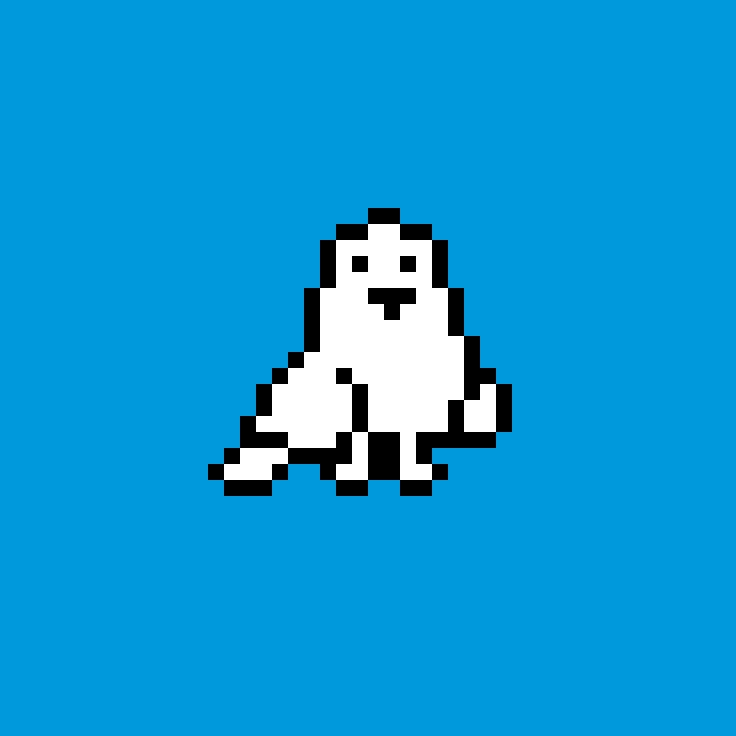 Twitter bird. #pixelart #NFTs