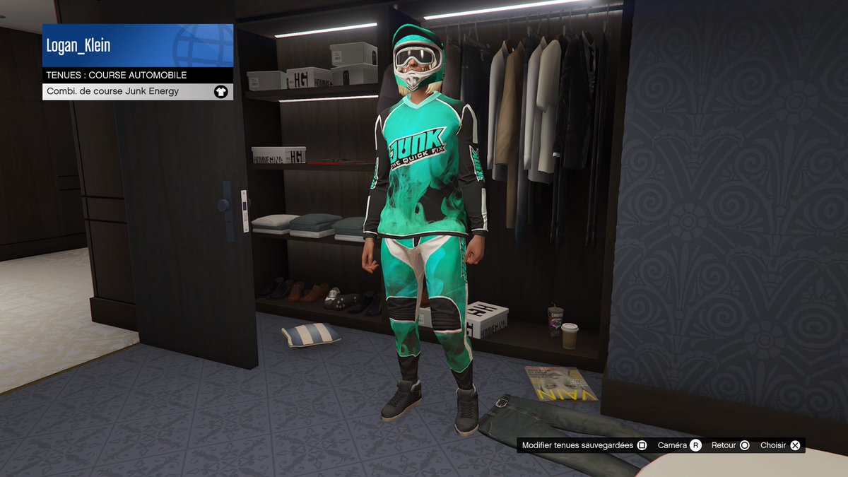 Logan_Klein_'s tweet photo. Combinaison de course Junk Energy 🏁
Perso 1/Perso 2
#GTAOnline #JunkEnergy #RockstarGames https://t.co/3jhps2AgDx