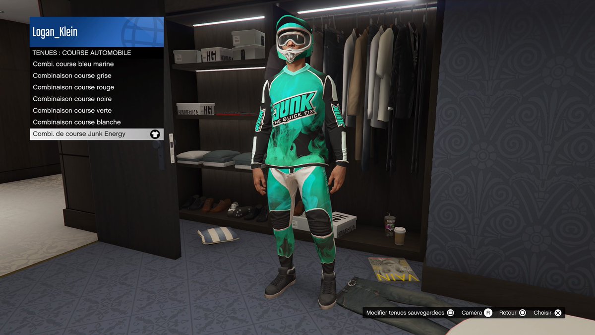 Logan_Klein_'s tweet photo. Combinaison de course Junk Energy 🏁
Perso 1/Perso 2
#GTAOnline #JunkEnergy #RockstarGames https://t.co/3jhps2AgDx