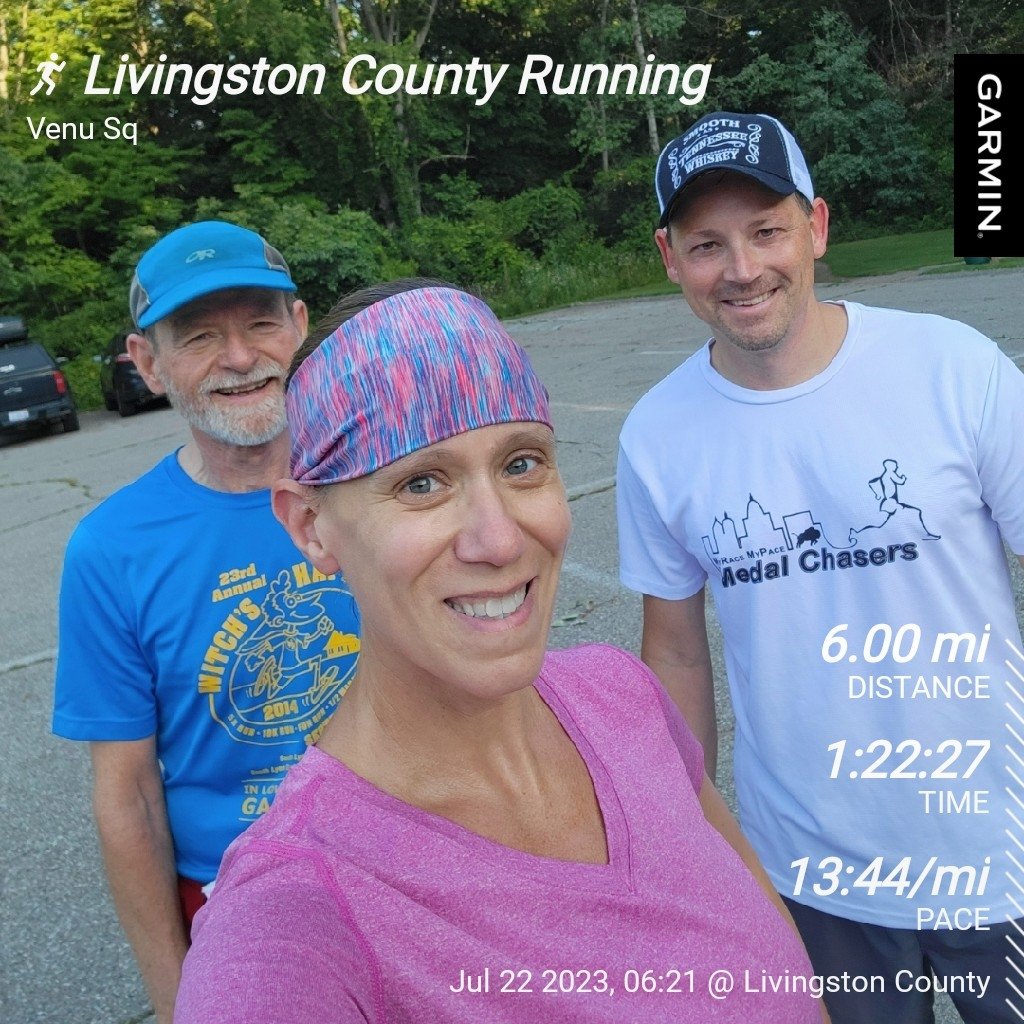 kc_run_coach's tweet photo. Visiting family in Michigan for the weekend, so of course we hit the trails this morning! Great way to start our family day! Ready for the baseball game tonight! βΎοΈ
#trailrunning #saturdayrun #running #weekendrun #vacationrun #runningtogether #michiganrunning https://t.co/x8ZJc9tXZK