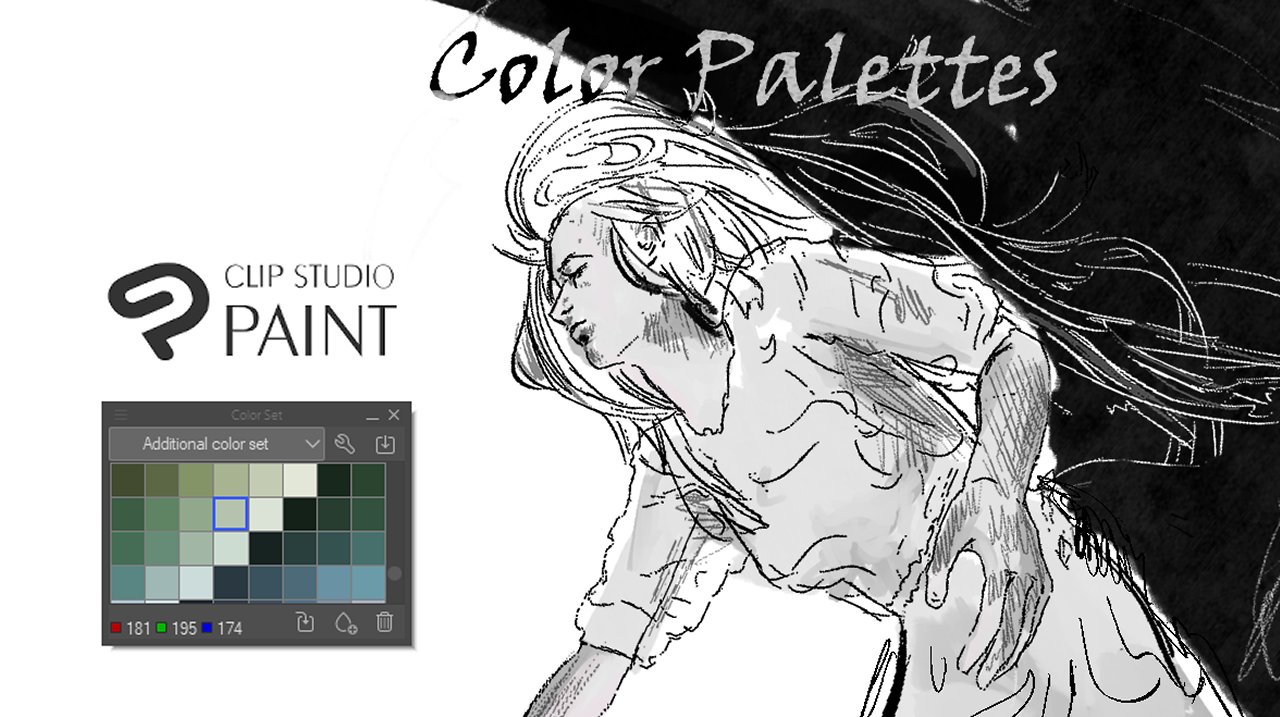CLIP STUDIO PAINT on Twitter "Learn how to master Color Palettes in