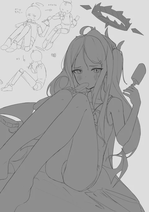 下書きと落書き