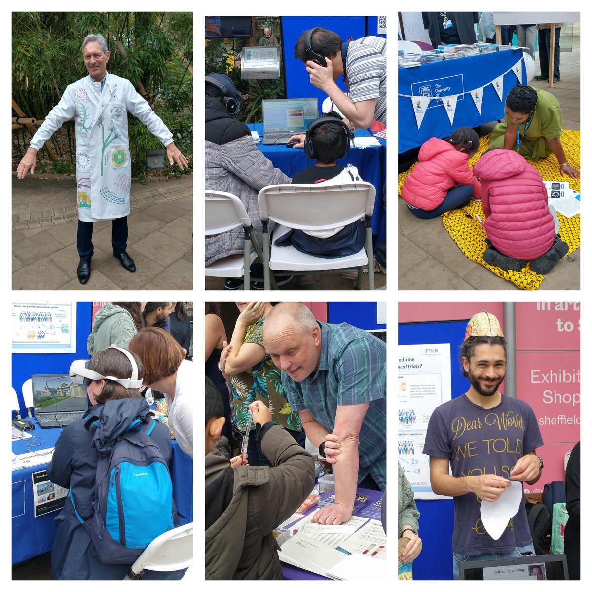 There's just 2 hours left to meet some of the health researchers across #Sheffield and get involved in our interactive activities! We're in the Sheffield Winter Garden until 3pm today. We would love to meet you! #NHS75 #BePartOfResearch