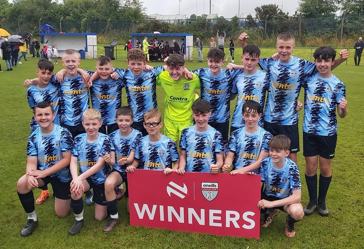 StebinAnderson's tweet photo. O'Neills Foyle Cup 2023 winners
Magherafelt Sky Blues 2010's 
What an incredible achievement for these players https://t.co/BJFpUObIWN