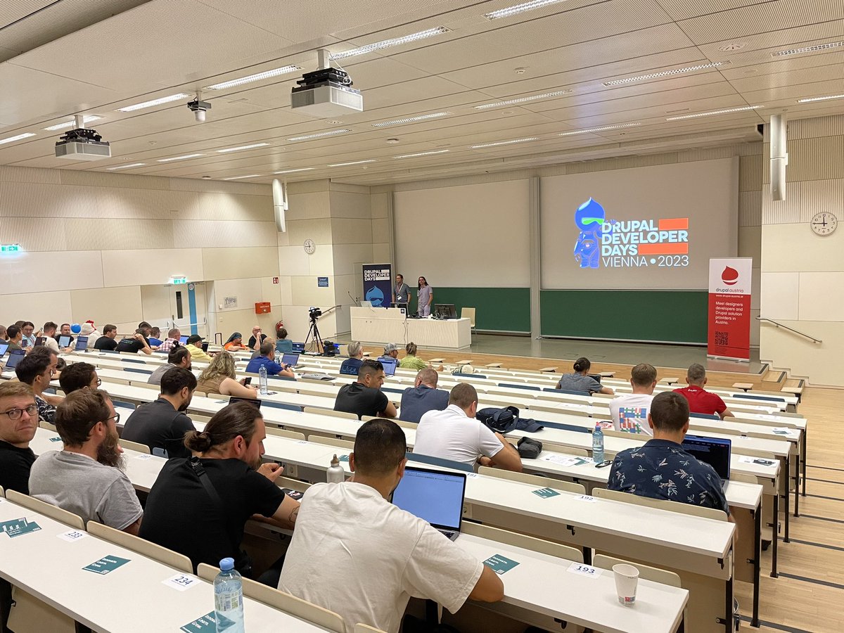 And that’s a 🌯 the official program of <a href="/drupaldevdays/">Drupal Dev Days</a> is over. We are so thankful for the inspiring sessions and conversations and that we could contribute five sessions to the program ourselves. Hope to see you all in France or Spain later this year - safe travels! #ddd2023