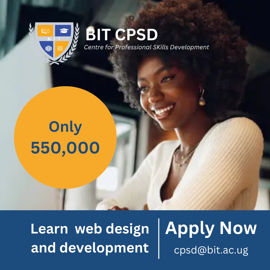 bit_cpsd's tweet image. Learn Dynamic Web design &amp;amp; Development in a period of 6 weeks. Apply today at BIT_cpsd 
#BITCPSD
#skillsforyou
#studyonline
#professionalcourses
#careerdevelopment
#education