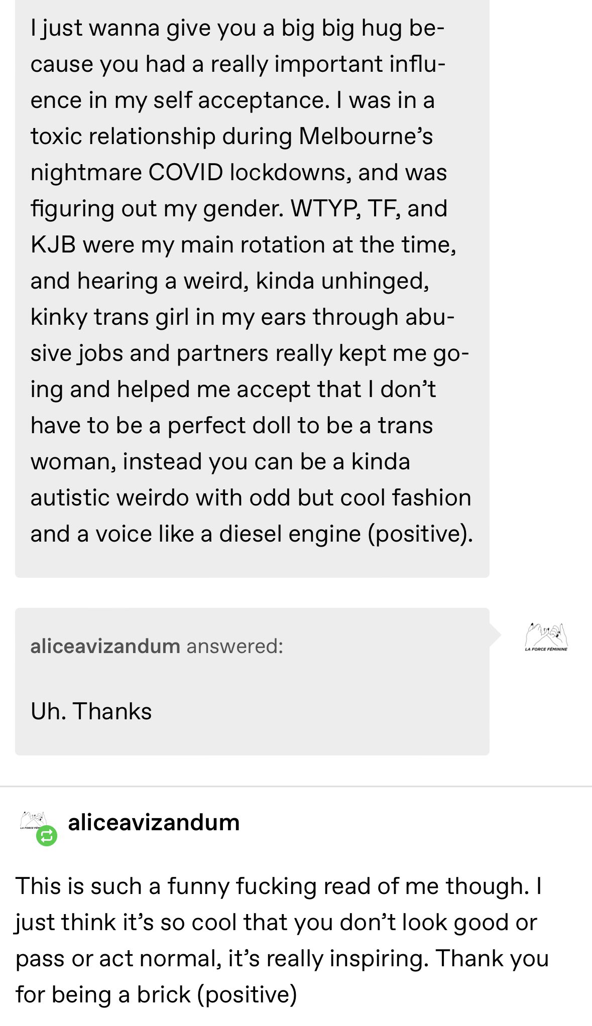 let’s try calling me ‘november’ on Twitter "and you know what, you’re