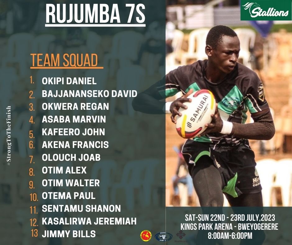 Our squad for the #Rujumba7s 💪🏿

Come on you stallions. 
#StrongToTheFinish #NileSpecial7s