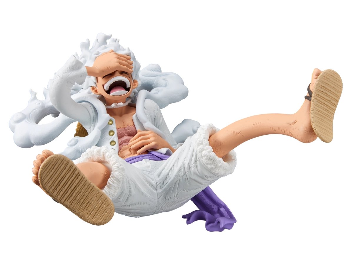 asyrafoo's tweet photo. Luffy Gear 5 figures that will release in upcoming months. https://t.co/Se0VJrImoP