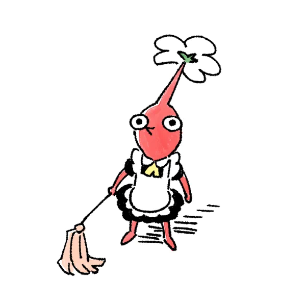 過去に描いてたピクミンの絵見つけたからフォロワーにあげるね