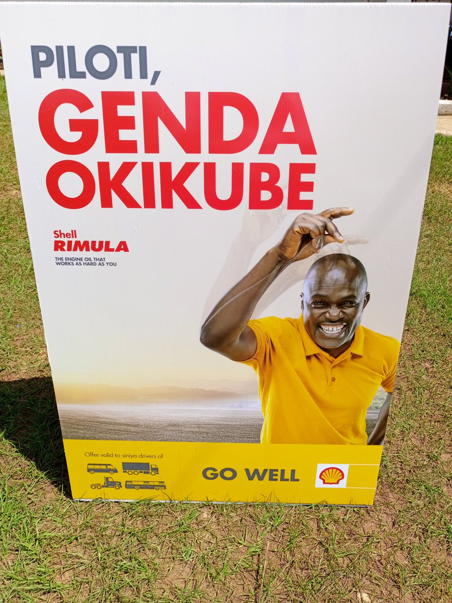 GoldenDigitalUG's tweet photo. This is your chance to win a free fuel voucher & stay hydrated while you're on the go. So what are you waiting for?
Visit your nearest @Shell_Uganda fuel station today and enter the Shell Rimula; Piloti, Genda Okikube activation! @VivoEnergyUg #GoldenActivations https://t.co/jPl9j2Fle6