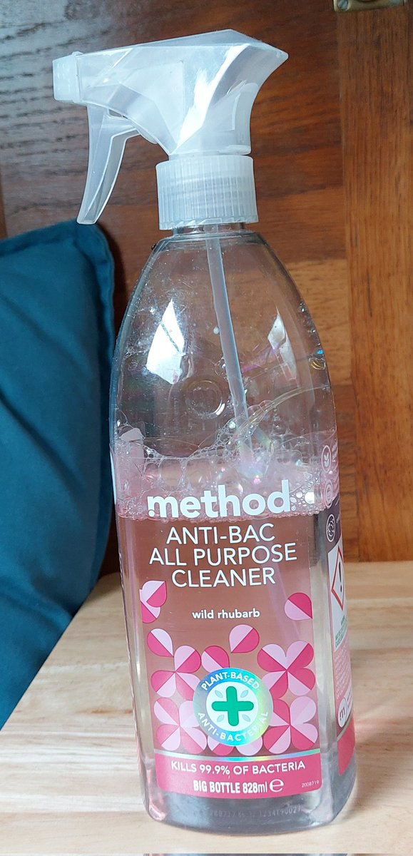 FloatMyBoat__'s tweet photo. Loving this wild rhubarb anti-bac spray @methodproducts 😊 Excellent cleaner and smells lovely! Highly recommended 👍
#cleaning #plantbased #antibac #method #methodproducts https://t.co/hJMXxKX9Fk