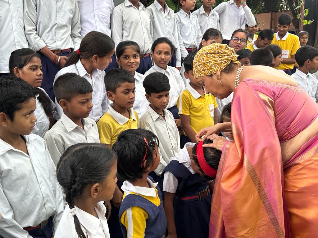 simplyushark's tweet image. Yesterday was a truly soul satisfying day spent with a unique integrated educational institution.
“Nanhi Dunya “ The International Movement of Children &amp;amp; Their Friends” was founded in 1946 by Prof.Lekh Raj Ulfat (1920-1991).
#attentionneeded 
@dpradhanbjp @smritiirani