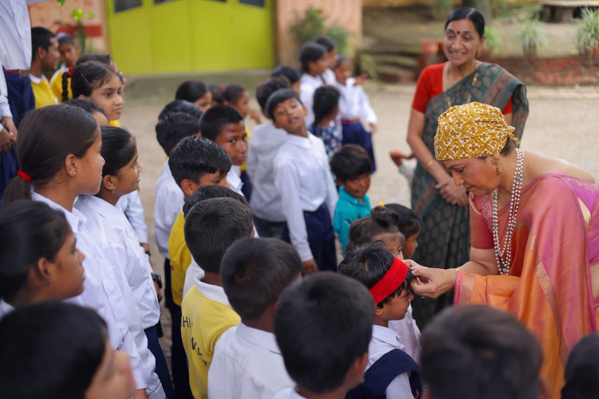 simplyushark's tweet image. Yesterday was a truly soul satisfying day spent with a unique integrated educational institution.
“Nanhi Dunya “ The International Movement of Children &amp;amp; Their Friends” was founded in 1946 by Prof.Lekh Raj Ulfat (1920-1991).
#attentionneeded 
@dpradhanbjp @smritiirani