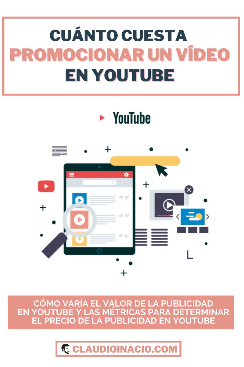 ✅ Cuánto cuesta promocionar un video en YouTube: precios 2023👉 bit.ly/3O1Pt5j 

#publicidadonline #redessociales #socialads
