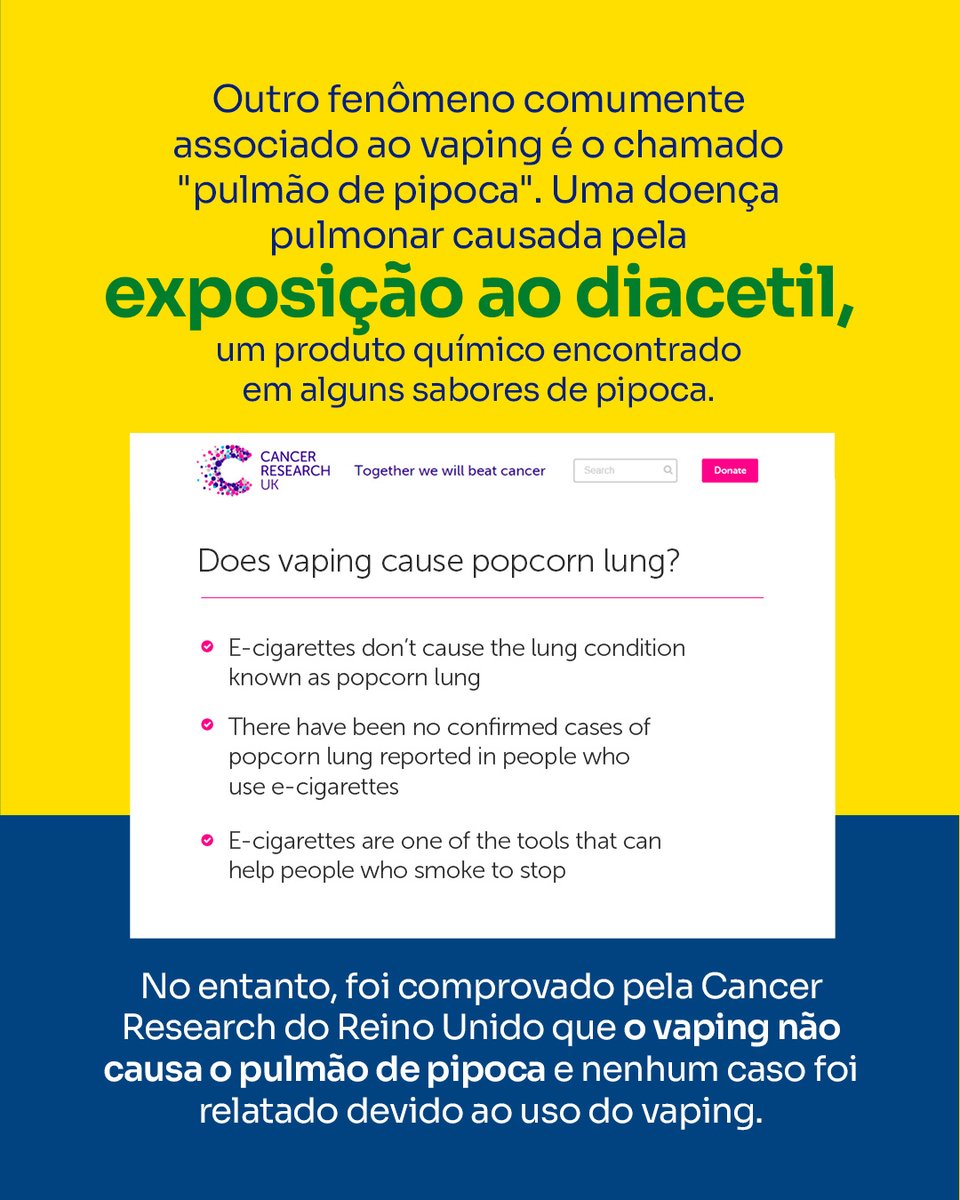 vapers_alliance's tweet photo. Veja mais aqui: https://t.co/pyhbim9pGf 🔗

#MythBusters #TruthAboutVaping https://t.co/2BgF1HDzgD