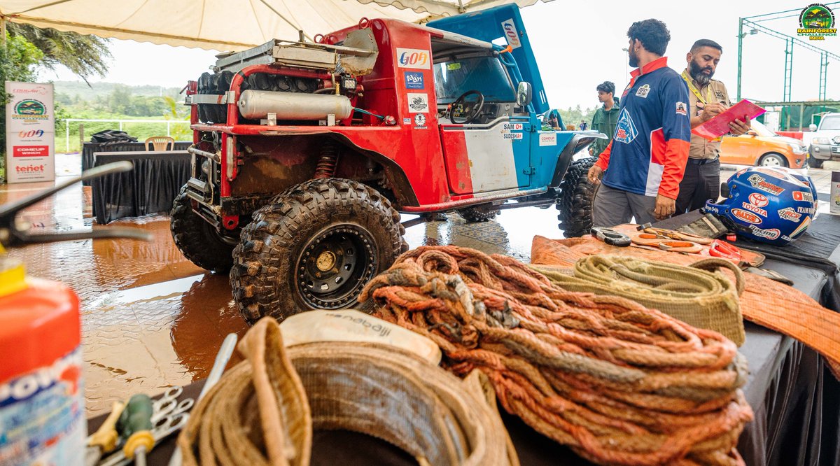 Cougarmotorspor's tweet photo. Scrutiny Ok!
The Rainforest Challenge India | 22 - 29 July, Goa 2023
#rfcindia #rainforestchallenge #offroad #goatourism #4x4 #comeupwinch #manipalhospital #taanbeverages #TenetDiagnostics #brutforce #NeverTurnBack #Jimny4x4 #NEXAExperience #redbull https://t.co/0LkwNGtJQs
