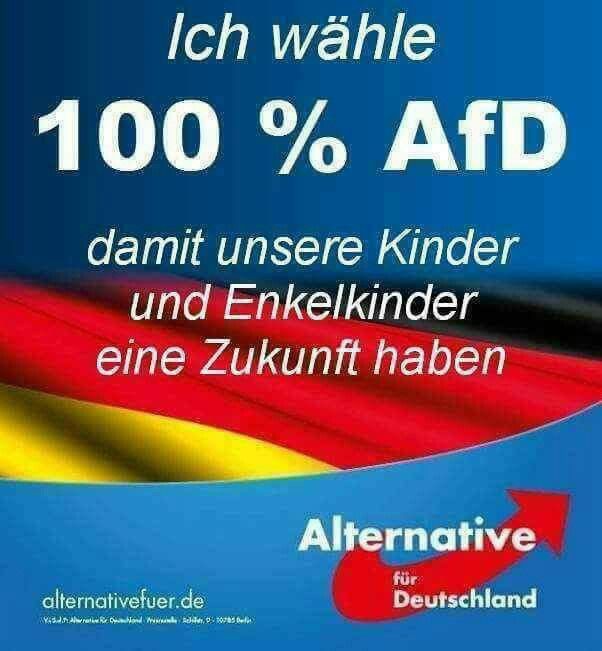 <a href="/Alice_Weidel/">Alice Weidel</a> Endlich! Deutschland erwacht!
#AfDwirkt
#Deutschlandabernormal
#Remigration
#SchwarzRotGold
#nurnochAfD