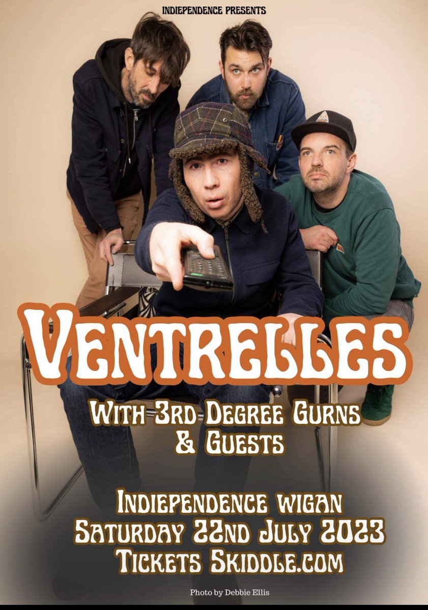 Ventrelles (@ventrellesound) on Twitter photo TONIGHT it’s the BIG’AN in WIGAN With support from  3rd Degree Gurns plus guests…. TONIGHT it’s the BIG’AN in WIGAN With support from  3rd Degree Gurns plus guests….