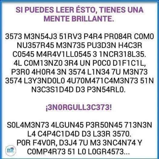 Ortografía y lectura...