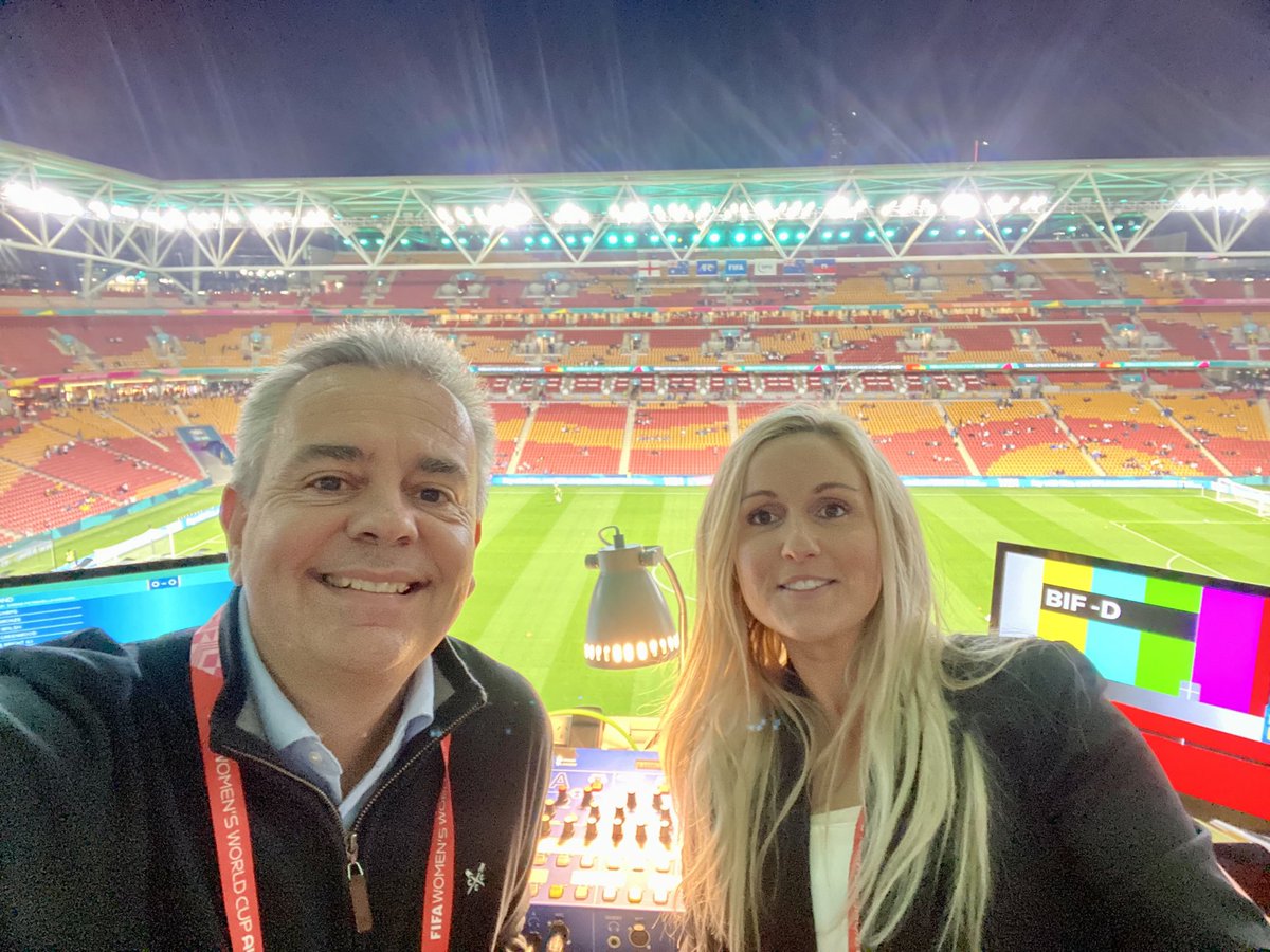 It’s match day! Ready to go in Brisbane alongside ⁦<a href="/amy_chapman3/">Amy Chapman</a>⁩ for ⁦<a href="/Lionesses/">Lionesses</a>⁩ v Haiti. Live across Australia and around the 🌍 #WWC2023