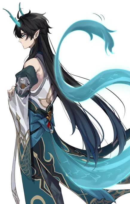 尻尾可愛 