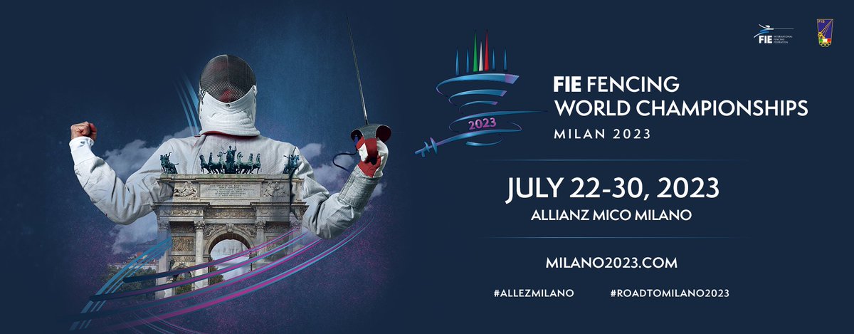 Pour que tu aies toutes les bonnes infos des championnats du monde qui démarrent aujourd'hui à Milan, je vais créer un thread dans ce tweet qui sera mis à jour au fur et à mesure 👆☑️🤺