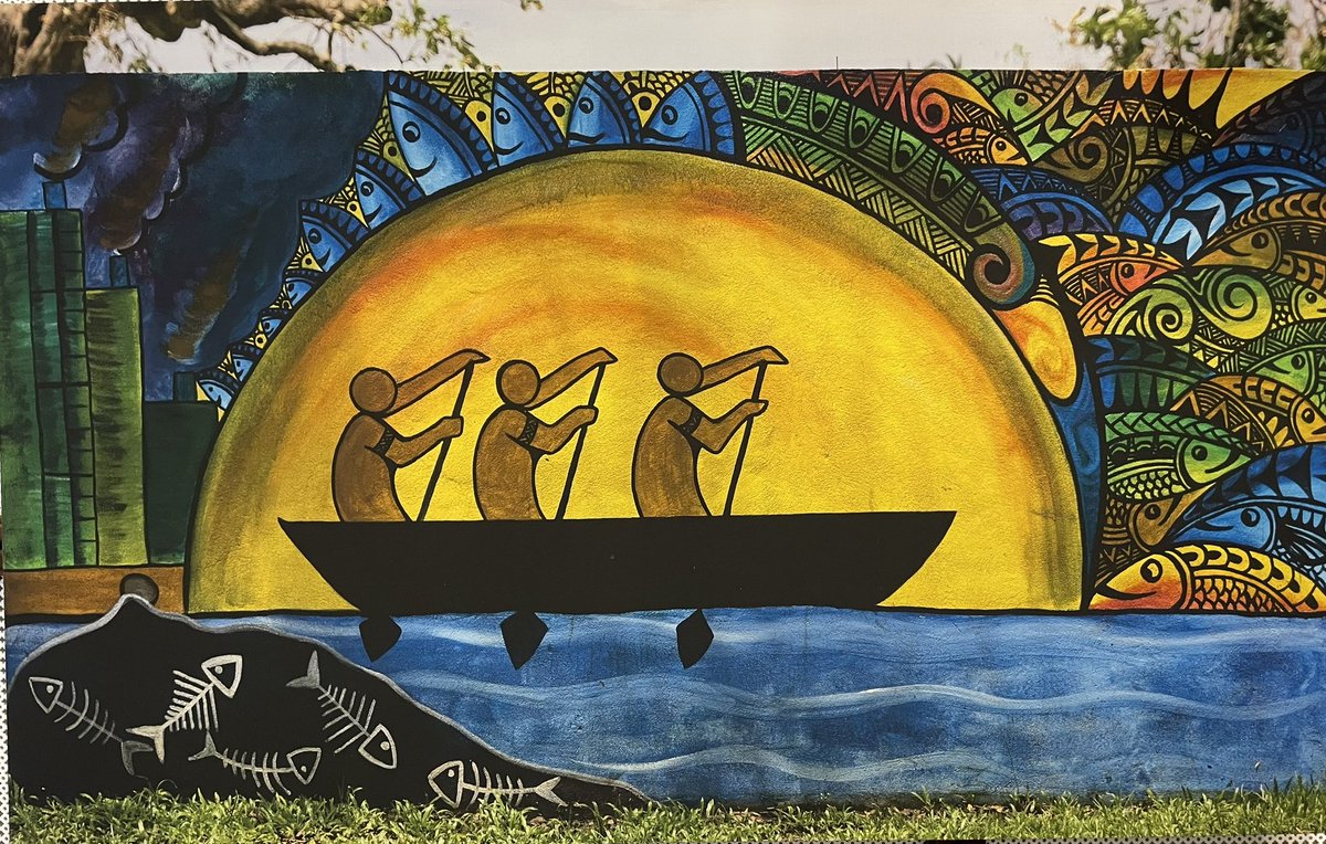 Mike Watters (@mikejdwatters) on Twitter photo If you’re in #Vanuatu, check out the Undercurrents: Art and Ocean in Melanesia exhibition at the National Library - amazing murals (see pic) and wearable art by community-based artists. Partnership between <a href="/GSofA/">The Glasgow School of Art</a> and <a href="/OneOceanHub/">One Ocean Hub</a> with support from 🇬🇧<a href="/GCRF/">Global Challenges Research Fund (GCRF)</a> Highly recommended! If you’re in #Vanuatu, check out the Undercurrents: Art and Ocean in Melanesia exhibition at the National Library - amazing murals (see pic) and wearable art by community-based artists. Partnership between <a href="/GSofA/">The Glasgow School of Art</a> and <a href="/OneOceanHub/">One Ocean Hub</a> with support from 🇬🇧<a href="/GCRF/">Global Challenges Research Fund (GCRF)</a> Highly recommended!