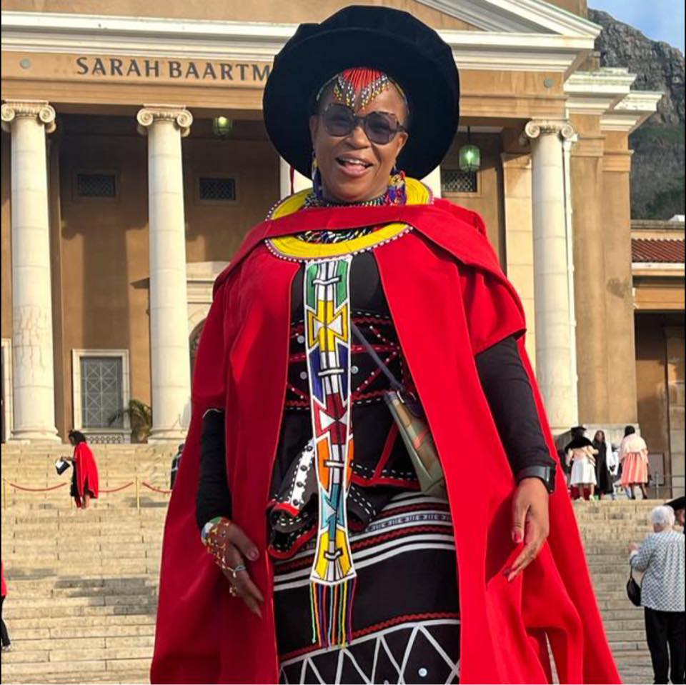Join us as we proudly congratulate and celebrate Tekano Board Chair Assoc Prof @Traceynaledi for graduating with a well-deserved Ph.D. at yesterday’s #UCTGrad2023 ceremony! 🎓🌟 Halala! Your accomplishments inspire us all! 👏👏