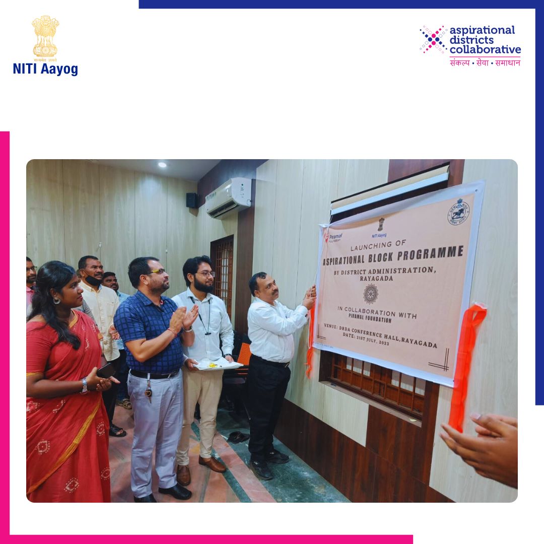 Aspirational Bharat Collaborative (@bharatcollab) on Twitter photo Exciting developments in Rayagada, Odisha, a we assist the District Administration, in launching the Aspirational Block Program. Focus: #Financialinclusion, state-specific indicators, and NITI's key points. Change is here! #AspirationalBlocks #NitiAayog <a href="/CMO_Odisha/">CMO Odisha</a> <a href="/MoSarkar5T/">MoSarkar 5T</a> Exciting developments in Rayagada, Odisha, a we assist the District Administration, in launching the Aspirational Block Program. Focus: #Financialinclusion, state-specific indicators, and NITI's key points. Change is here! #AspirationalBlocks #NitiAayog <a href="/CMO_Odisha/">CMO Odisha</a> <a href="/MoSarkar5T/">MoSarkar 5T</a>