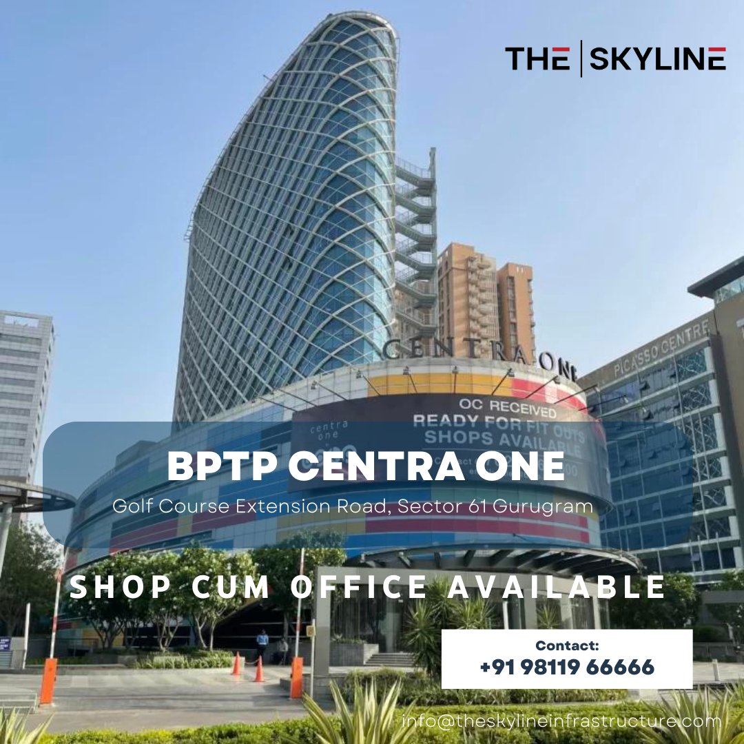 Welcome to Your Collaborative and Vibrant Workspace! 🏢💼 Discover the Perfect Place to Thrive only at BPTP Centra One 🌟
#TheSkylineInfrastructure #BPTP #BPTPCentraOne #CoworkingSpace #WorkplaceCommunity #OfficeSpace #Office #Workspace #OfficeDesign