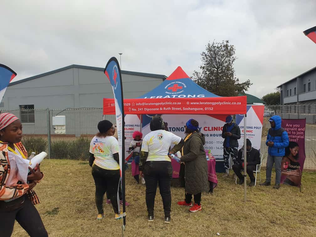 Activity at our Gazebo, Free BP and free flourish Antenatal class #Service_with_dignity