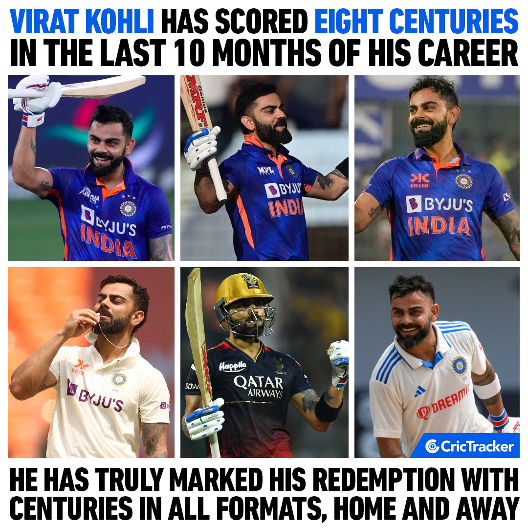 Cricketracker's tweet photo. Virat Kohli 2.0 is well and truly here💫 https://t.co/WEqTI80XaY