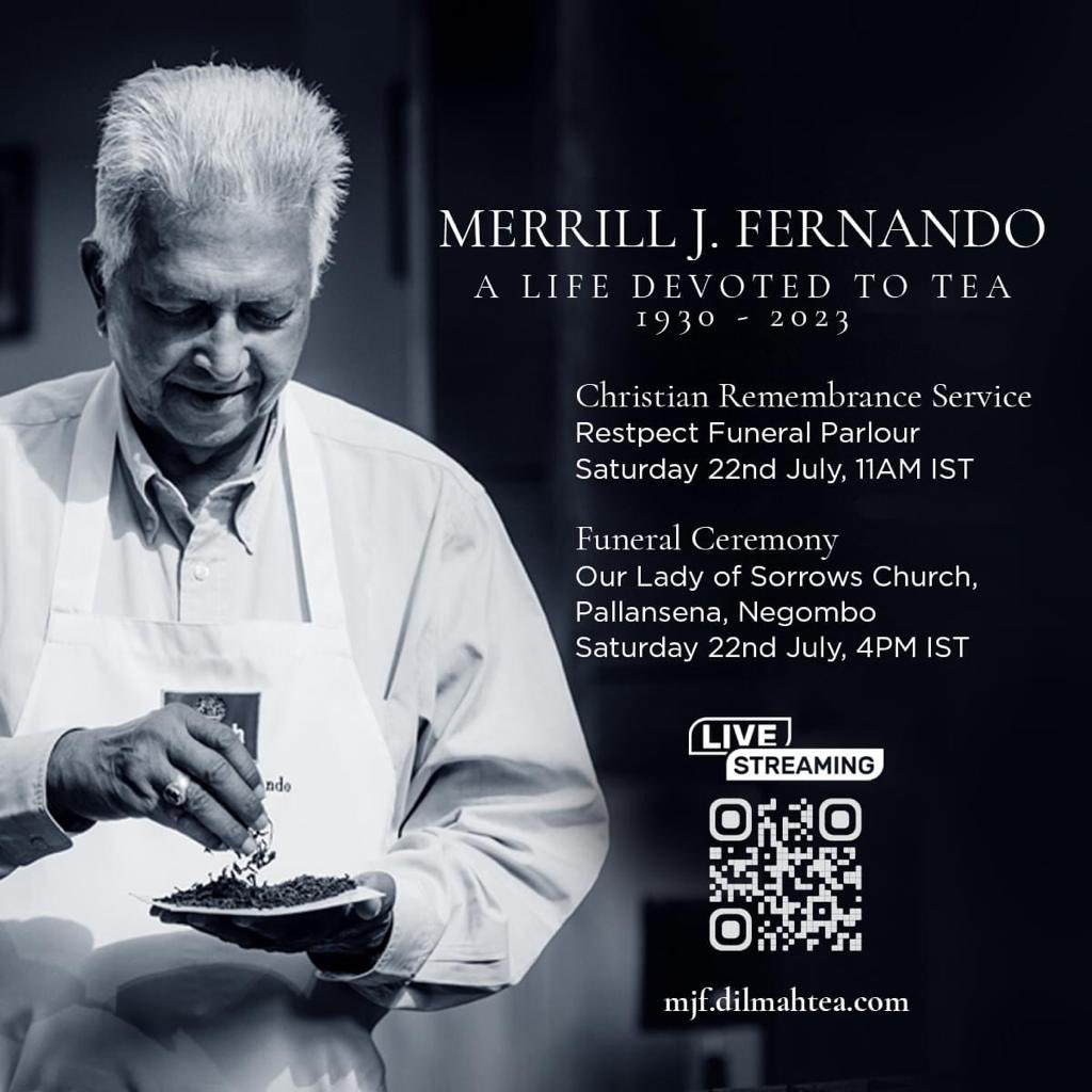 dilhanfernando's tweet photo. Today we lay my father to rest with thousands paying their respects to a man whose greatness was not his success in business but the #kindness and love he showed everyone he met. Children, youth, women &amp; men rich &amp; poor came out of #love for #MerrillJFernando. #RIP #thankyou https://t.co/YDECnHMtxp